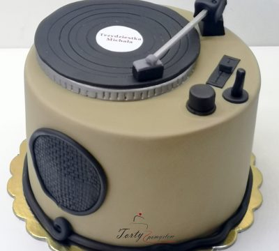 tort mały gramofon